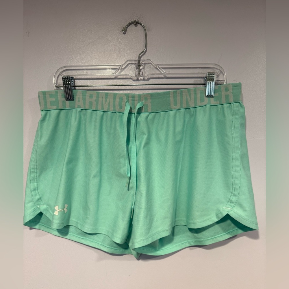 Mint green‎ under armour shorts